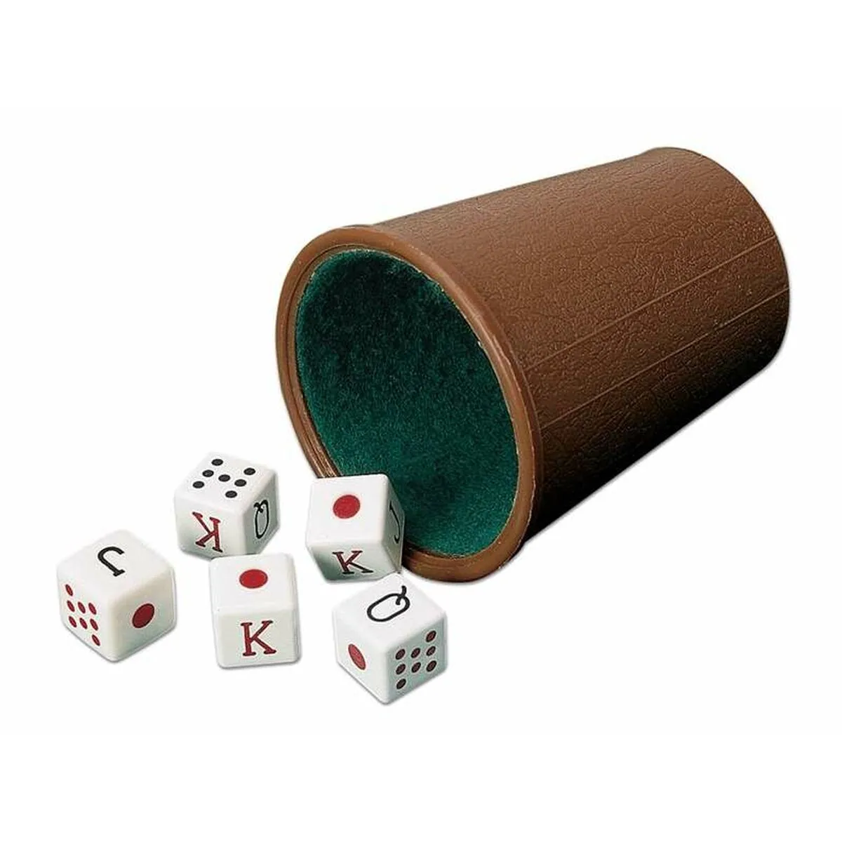 Cayro Gobelet avec dés de poker - État Irréprochable – Fiabilité et Perform