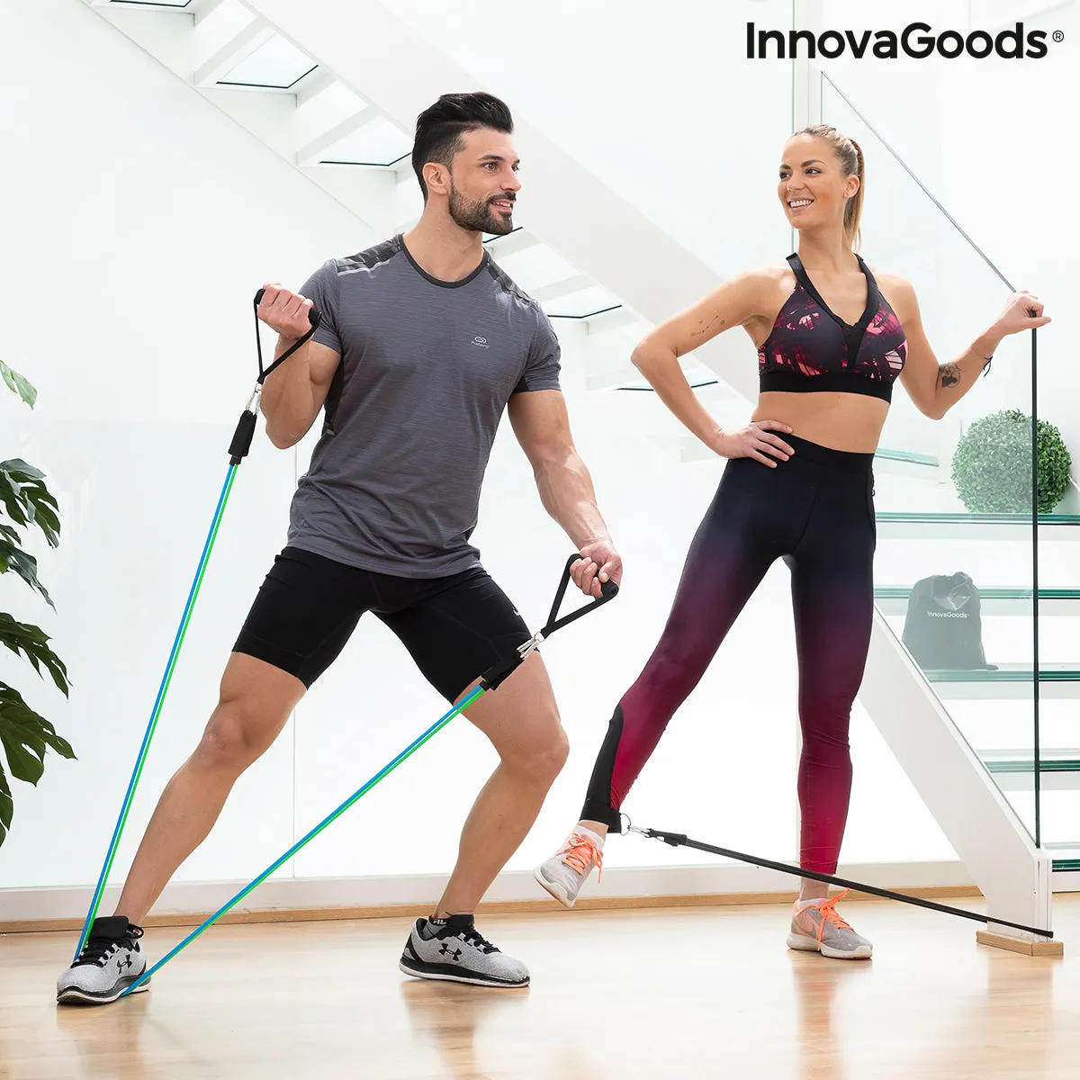 InnovaGoods Bandes Résistance 3pcs - État Irréprochable – Fiabilité et Perf