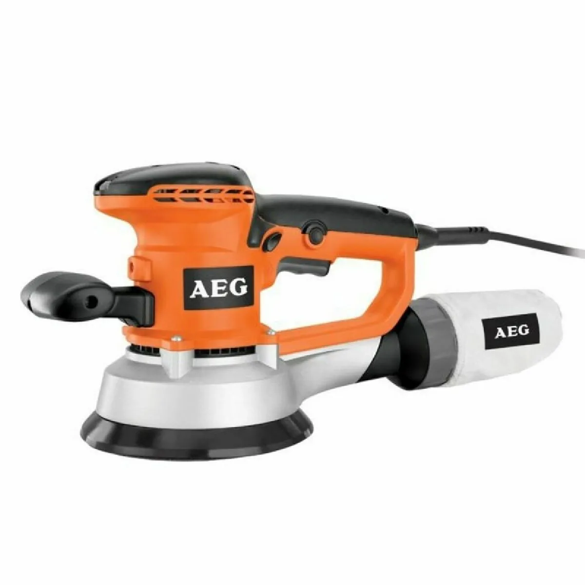 Aeg Ex150Ed-Set — Ponceuse Roto-Orbitale Filaire 440W Plateau 150Mm Vitesse