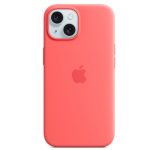Apple Coque Silicone MagSafe iPhone 15 – Goyave - État Irréprochable – Fiab