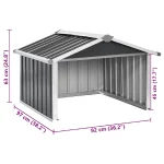 vidaXL Abri pour robot de jardin 92x97x63cm | État Irréprochable - Fiabilit – Image 5