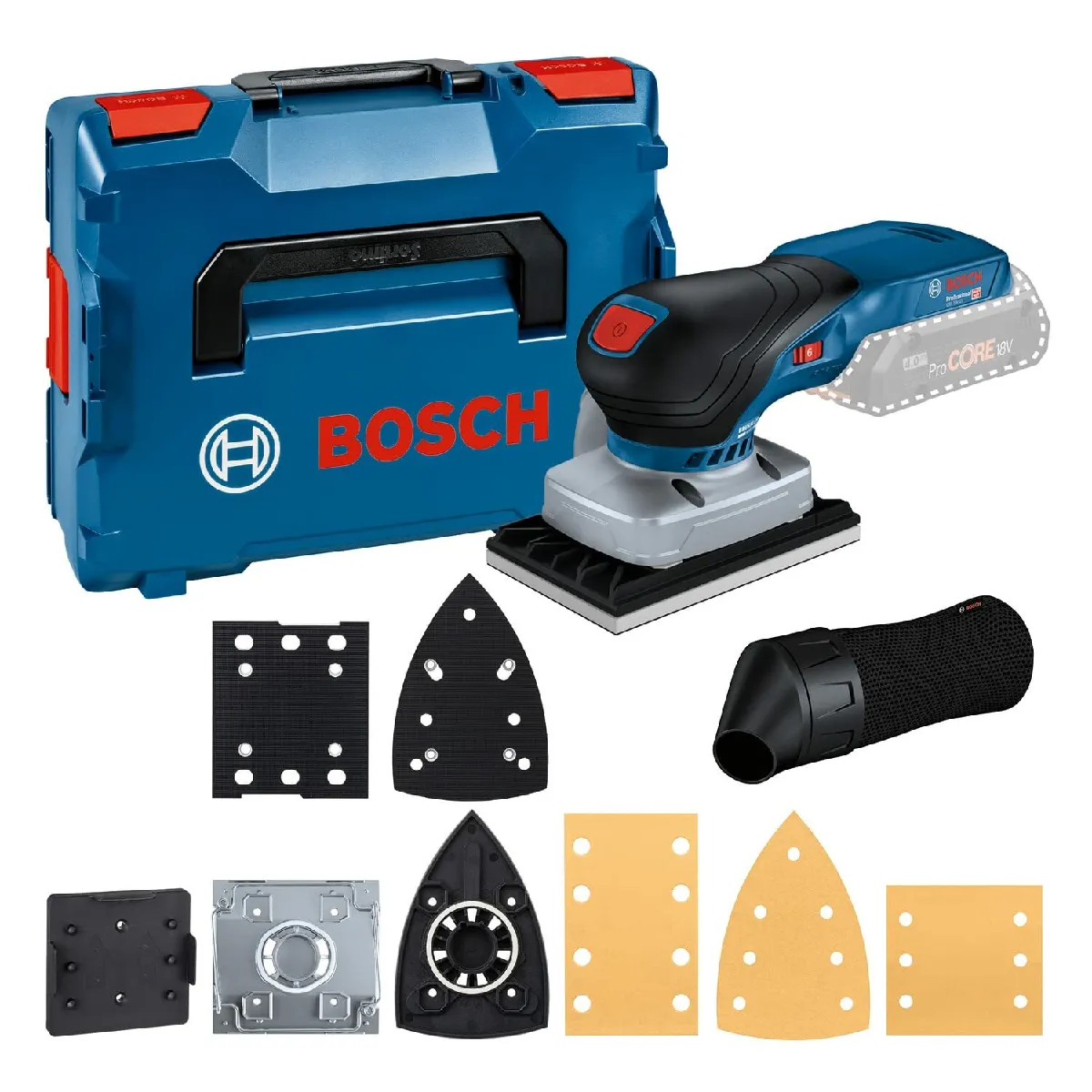 Bosch Gss 18V-13 Professional — Ponceuse Vibrante sans Fil 18V Brushless 3