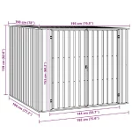 vidaXL Abri de jardin | État Irréprochable | Garantie Meilleur Prix - Fiabi – Image 5