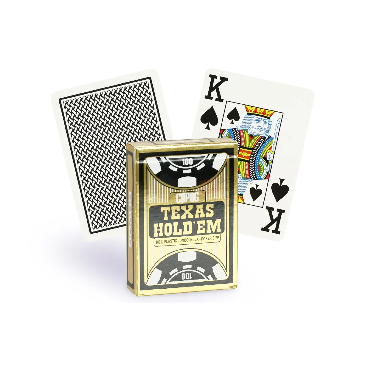 Copag Cartes de poker Texas Hold'em - État Irréprochable – Fiabilité e