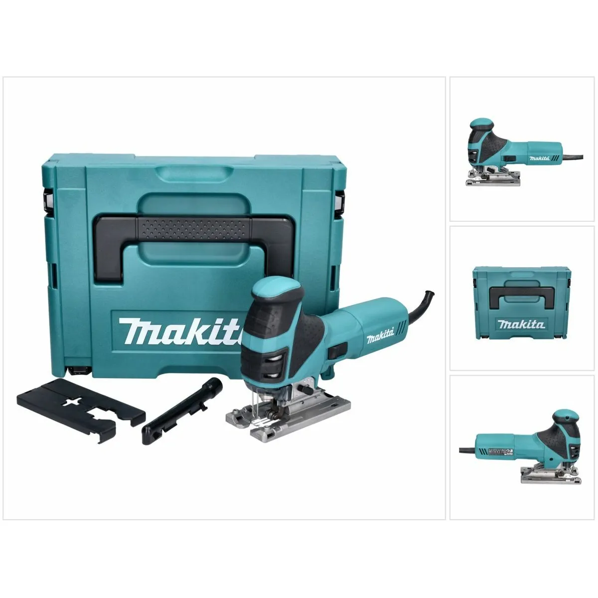 Makita 4351Fctj — Scie Sauteuse Filaire 720W Pendulaire 3+1 Semelle Alumini