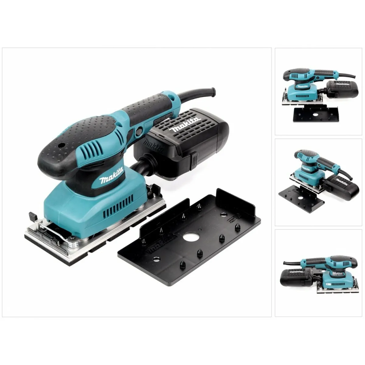 Makita Bo3710 — Ponceuse Vibrante Filaire 190W Semelle Alu 185×93Mm Aspirat