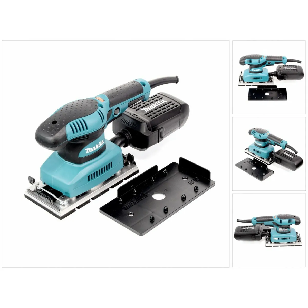Makita BO3711 — Ponceuse vibrante filaire 190W variateur 8000–22000 tr/min semelle alu 185×93mm Makita Bo3711 — Ponceuse Vibrante Filaire 190W Variateur 8000–22000 Tr/Min