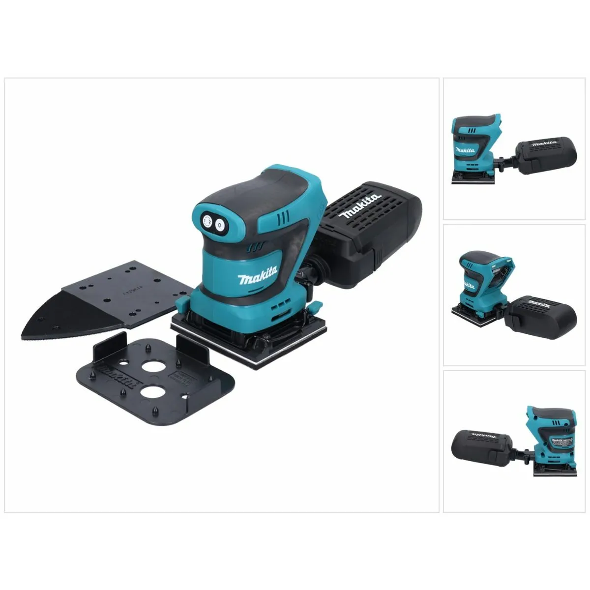 Makita DBO480Z — Ponceuse vibrante sans fil 18V brushless 2 vitesses aspiration LXT Makita Dbo480Z — Ponceuse Vibrante sans Fil 18V Brushless 2 Vitesses Aspira