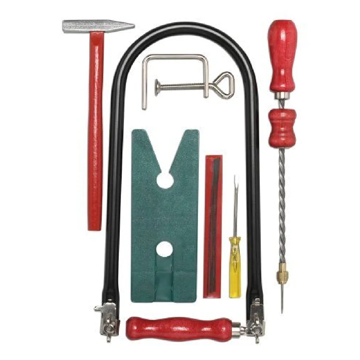 Pebaro 935 — Set de Découpe Bois pour Atelier Scolaire et Loisirs Créatifs.