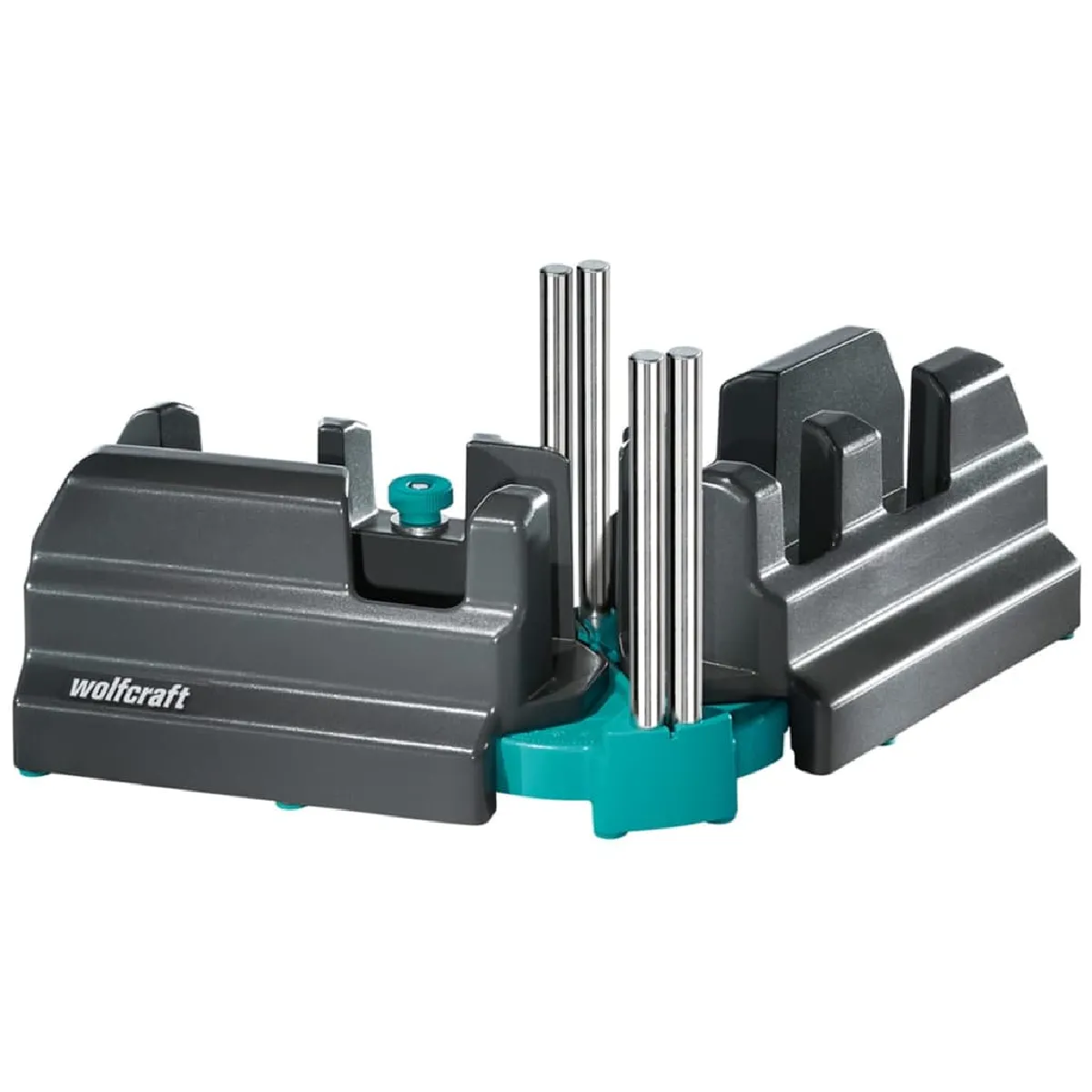 Wolfcraft 6948200 — Boîte à Onglets et Biseau Combinée Coupes 85°–180° pour