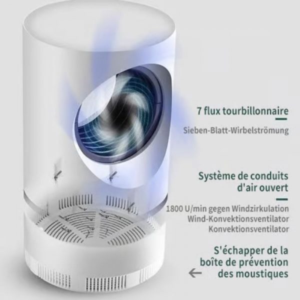 Piège anti-nuisibles tueur de moustiques et mouches - Occamarket