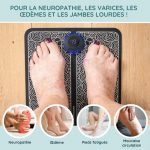 Tapis massant électrique EMS pour jambes gonflées & douloureuses - Occamarket