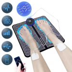 Tapis massant électrique EMS pour jambes gonflées & douloureuses - Occamarket