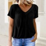 T-shirt V-Neck Élégant et Classe - Occamarket