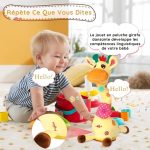 Jouet Musical Girafe – Chante, Danse et Répète Ce Que Vous Dites ! - Occamarket