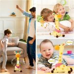 Jouet Musical Girafe – Chante, Danse et Répète Ce Que Vous Dites ! - Occamarket