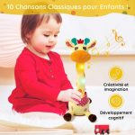 Jouet Musical Girafe – Chante, Danse et Répète Ce Que Vous Dites ! - Occamarket