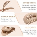 Barrette Élégante – Tient fermement sans glisser - Occamarket