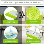 Pack de 10 Serpillères Réutilisables en Chenille Éco-Responsables - Occamarket