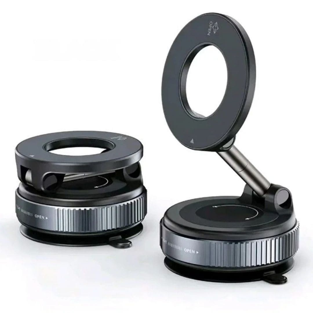 luxo7-29926-1 Support Téléphonique Magnétique à Ventouse 360° - Occamarket
