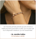Bracelet en Cuivre anti-douleurs & porte bonheur - Occamarket