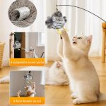 Jeu interactif oiseau réaliste pour chat - Occamarket