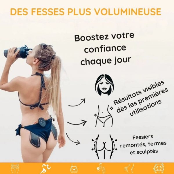 Électrostimulateur pour des fessiers galbés en 30 jours - Occamarket