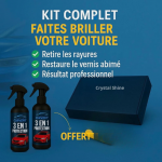 Crystal Shine- Spray Anti-Rayures - Verre liquide - Occamarket