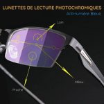 Lunettes de lecture photochromiques multifocales ultra résistantes - Occamarket