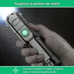 LuminMax – Lampe torche puissante à zoom télescopique - Occamarket