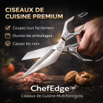 ChefEdge™ | Ciseaux de Cuisine Multifonctions - Occamarket