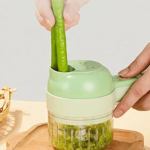 CutPro - Coupe-légumes électrique 4 en 1 - Occamarket