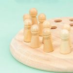 Jeu de mémoire ludique en bois - Occamarket