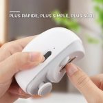 Coupe-ongles electrique anti-pincement pour enfant et adulte - Occamarket