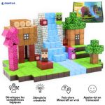 PixelWar - Blocs Aimantés Minecraft pour créer ton propre monde - Occamarket