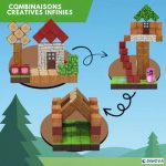 PixelWar - Blocs Aimantés Minecraft pour créer ton propre monde - Occamarket