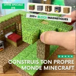 PixelWar - Blocs Aimantés Minecraft pour créer ton propre monde - Occamarket