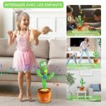 Jouet cactus dansant et parlant - Occamarket