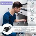 Buse haute pression pour déboucher les canalisations - Occamarket
