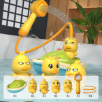 Jouet de bain - Douchette interactive canard - Occamarket