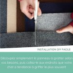 Protection adhésive anti-griffes de chats pour meubles et canapés (30x100cm) - Occamarket