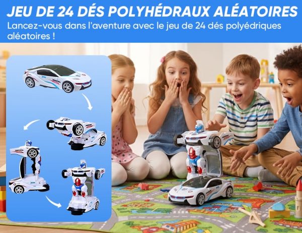 Jouet Voiture Robot Transformation automatique - Occamarket