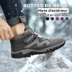 Bottes d'hiver rembourrées en coton épais - Occamarket