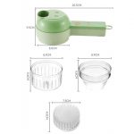 Coupe-légumes électrique sans fil 4 en 1 - Occamarket