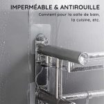 Crochets adhésifs muraux transparents sans soudure (lot de 20) - Occamarket