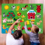 Jeu à thème Montessori éducatif en feutrine - Occamarket