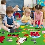 Jeu à thème Montessori éducatif en feutrine - Occamarket