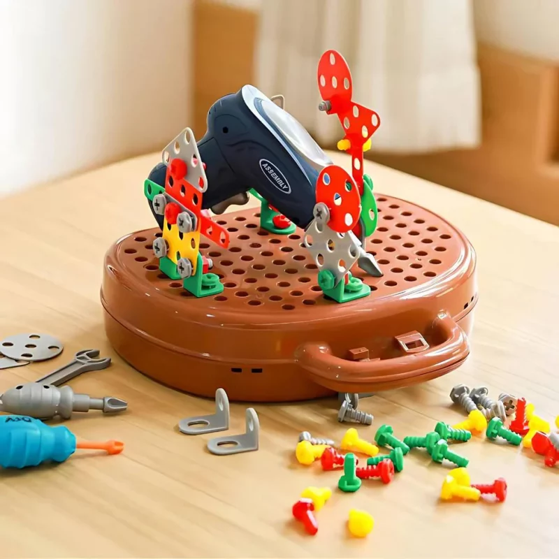 PETIT INGÉNIEUR | BOÎTE À OUTILS MONTESSORI - DÉVELOPPEZ SON GÉNIE CRÉATIF ! - Occamarket