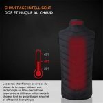 Doudoune chauffante électrique pour l'hiver - Occamarket