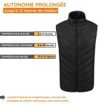 Doudoune chauffante électrique pour l'hiver - Occamarket
